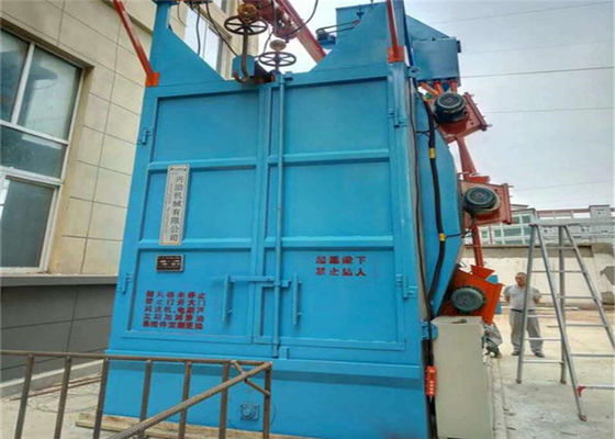 7.5kw Hook Type Burnishing Shot Blasting Machine