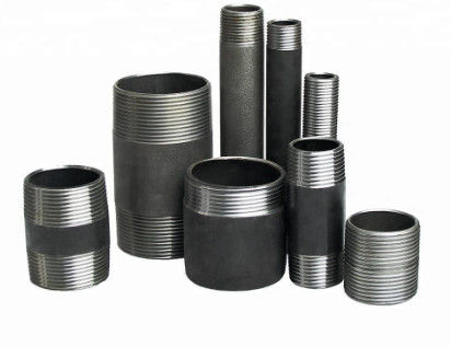 Seamless Steel Hot Dip Galvanized Black Toe Pipe Nipple Fittings