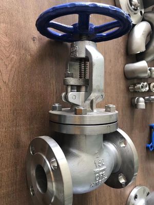 ASME Forged Steel Flanged Globe Valve , Industrial Control Valves