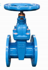 GGG50 DIN 3352 F4 Cast Iron Sluice Gate Valve , Industrial Control Valves