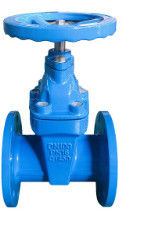 GGG50 DIN 3352 F4 Cast Iron Sluice Gate Valve , Industrial Control Valves