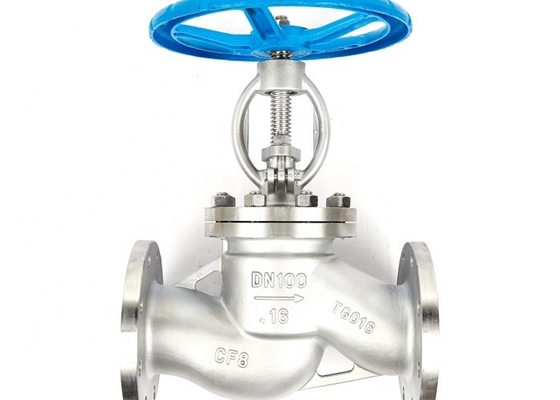 Pn25 Industrial Control Valves Carbon Steel Bellow Seal Globe Valve